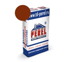 ЦВЕТНОЙ КЛАДОЧНЫЙ РАСТВОР PEREL VL 0260 КРАСНАЯ